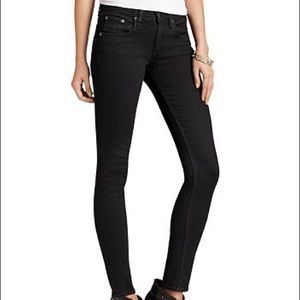 Rag & Bone Skinny Coal Size 24